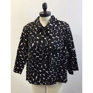 Womans Studio 1940 Polka Dot Light Weight Blazer Jacket  Size 20 w